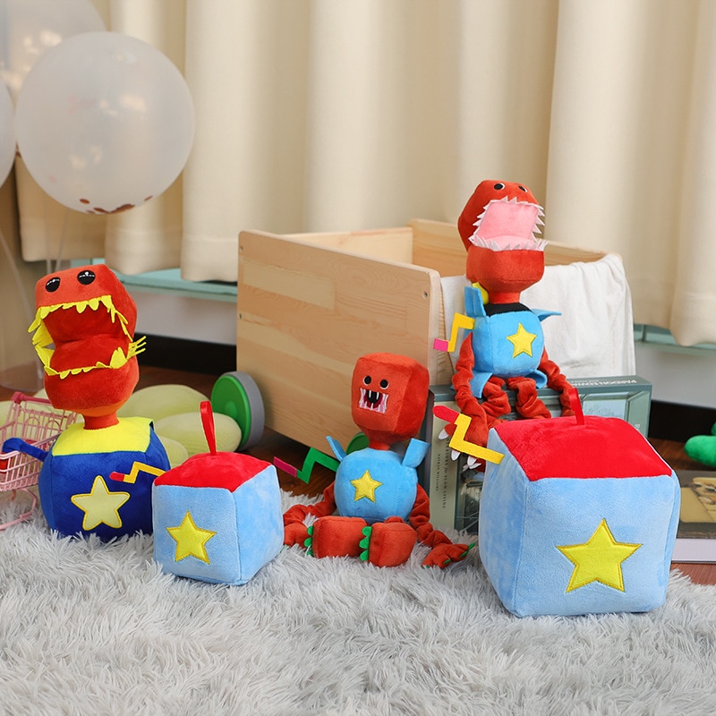 Boxy Boo Toy Cartoon Game Peripheral Dolls Red Robot Filled Plush Dolls Holiday Gift Collection Dolls 1 - Boxy Boo Plush