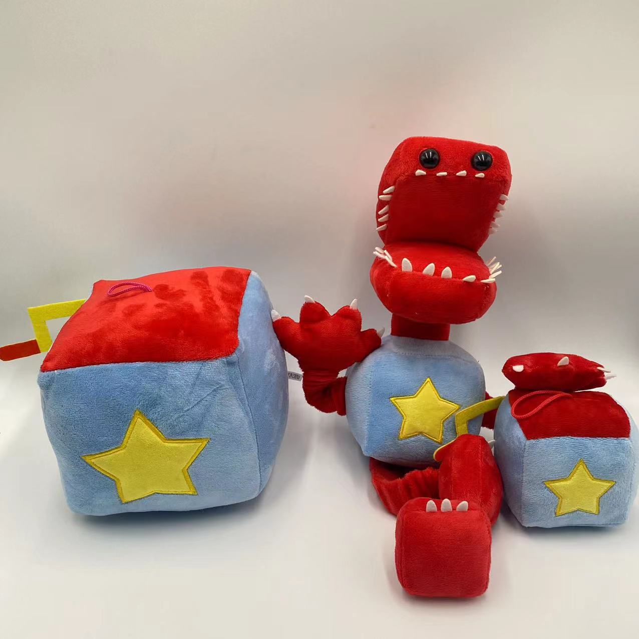 Boxy Boo Toy Cartoon Game Peripheral Red Robot Filled Plush Dolls 40cm Chidlren Toy Gift New 4 - Boxy Boo Plush